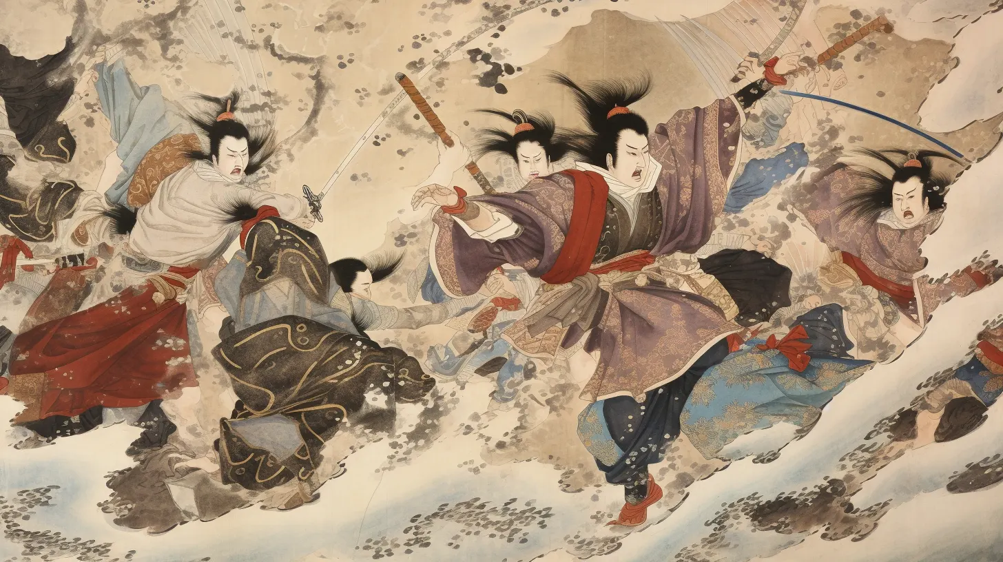 Togakure-ryu battle scene